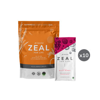 Zeal - Wild Berry - 10 single-serve packets