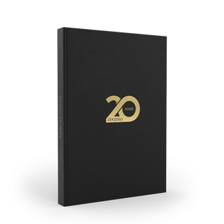 Zinzino Notebook 20 Years, Hardcover 1 pc