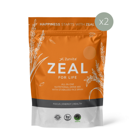 Zeal x2 - 10 single-serve packets Kit